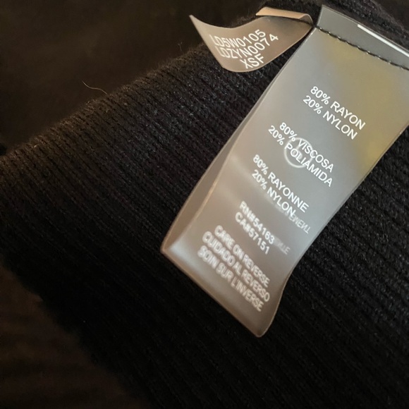 Karl Lagerfeld Black and White sweater dress - Picture 11 of 12